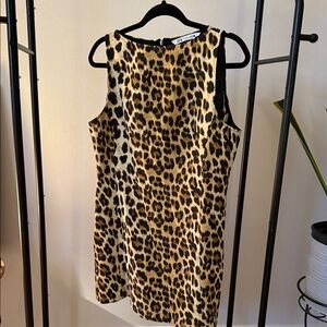 Zara Animal Print Mini Dress
